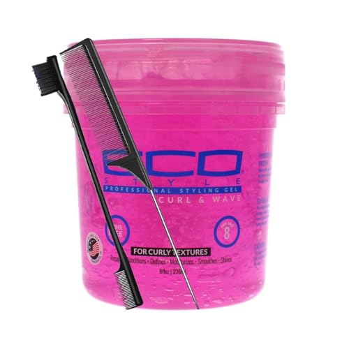 Eco Style Gel Curl & Wave 236,8 g avec peigne