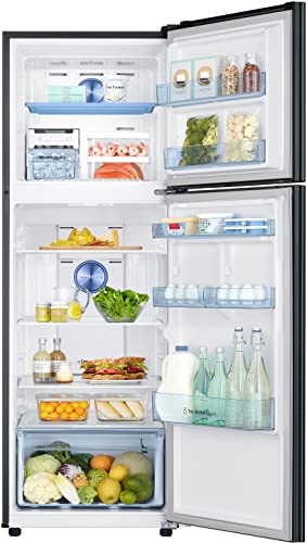 Image of Samsung 322L 1 Star Convertible 5 In 1 Digital Inverter Frost-Free Double Door Refrigerator Appliance (RT37C4521B1 /HL,Black Doi