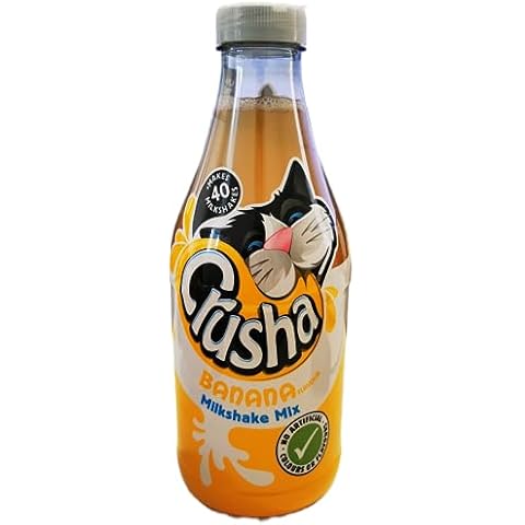 Crusha Banana Milk Shake Syrup 1ltr Cover