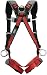 MSA 10105949 EVOTECH Harness with Back, Hip and Chest D-Rings, Qwik-Connect Leg Straps/Chest Strap, Shoulder and Leg Padding, X-Large