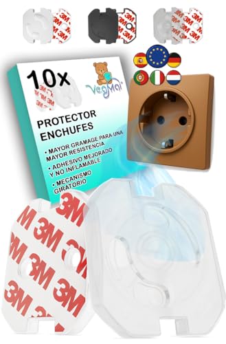 VegMai® [10 Stück] Steckdosen kindersicherung mit...