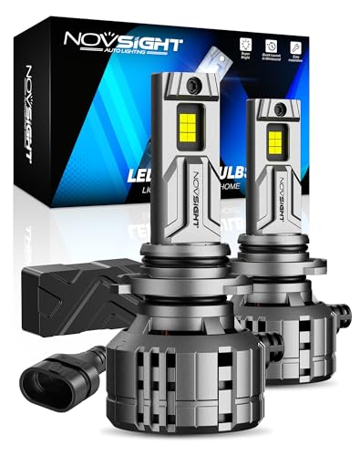 Image of NOVSIGHT ๐๐๐๐ Fog Bulbs 88000LM, 900% Ultra Bright Fog Bulbs, Pack of 2