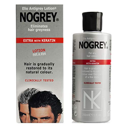 LOZIONE PER CAPELLI ANTIGRIGIO CON CHERATINA NOGREY 200 ml PROFESSIONALE PER PARRUCCHIERE
