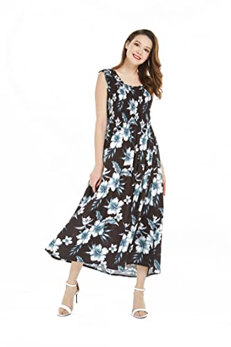 Image of Hawaii Hangover Family Matching Hawaiian Clothes, Midnight Bloom | Family matching Hawaiian outfits, Midnight Bloom, lightweight rayon, machine washable, tropical floral print, luaus, cruises