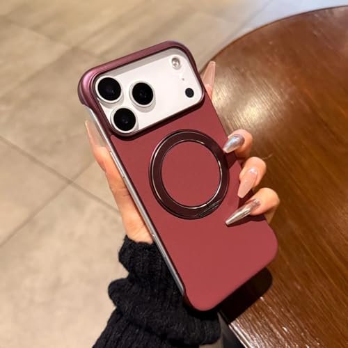 Coque iPhone 16 Pro Max magnétique avec support pour vidéos et appels vidéo