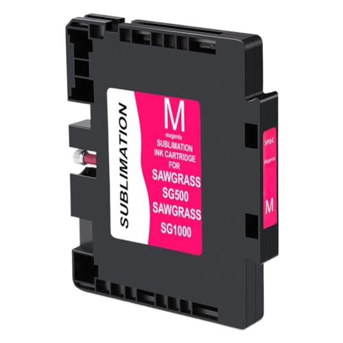 Cartouche sublimation SG500 magenta plug and play pour réparer les tons ternes