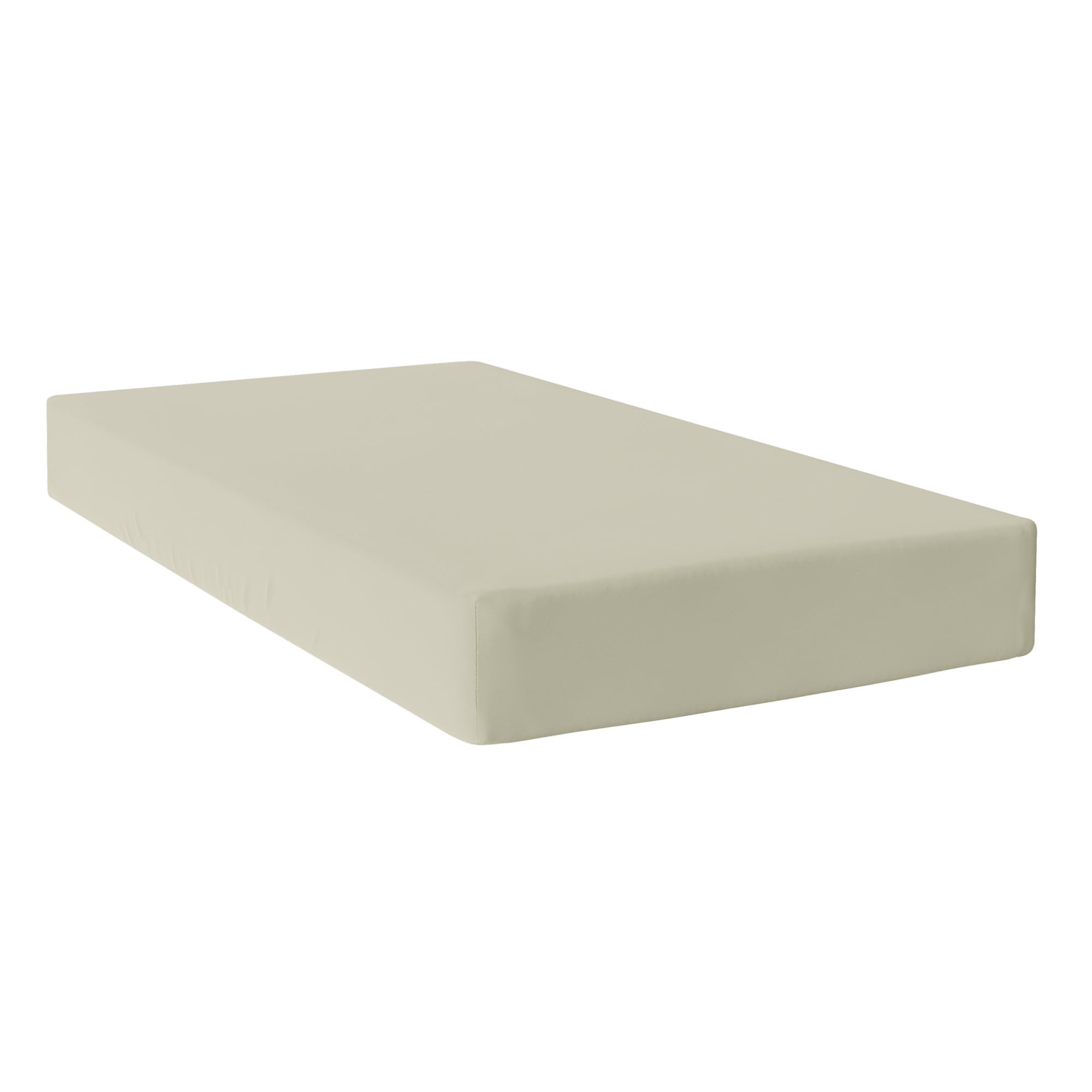 Drap housse de qualité AlexandreHouse beige 140x200x32 cm pour lit double