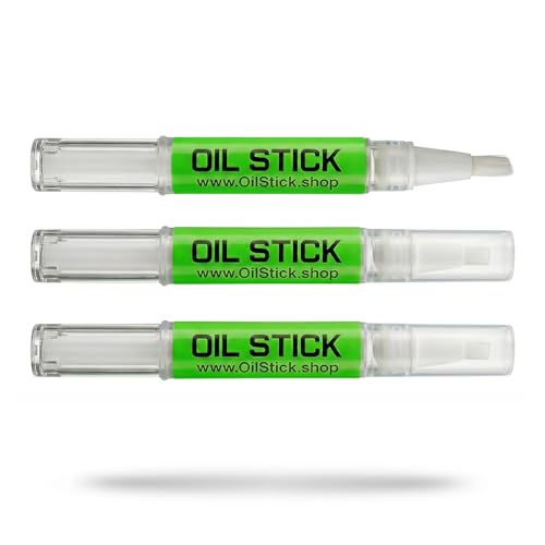 OilStick 3 Pack - 3D Printer Lubricant Brush for Linear Rails Lead Screws and Bearings PTFE-Infused Machine Oil ISO Grade 100 Bambu Maintenance Accessory
