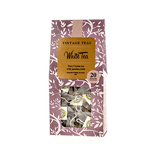Vintage Teas Sachets de Thé White Tea Blanc 20 Sachets 200 g