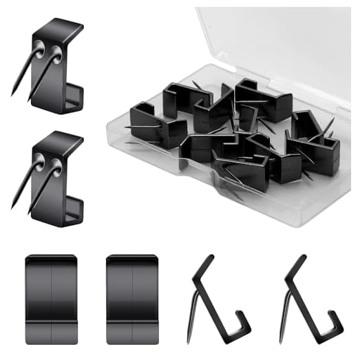 10 pcs Cubicle Hooks, Metal Push Pin Hooks Fabric Panel Wall Hooks Cubicle Hangers Cubicle Clips