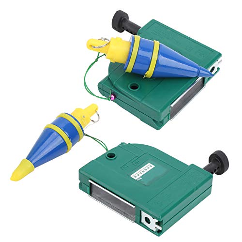 2 Stück 3 Meter Legierter Stahl Magnetdraht Hammer Schnur Drop Plummet Bobs Lot Bob Setter,Installationshammer