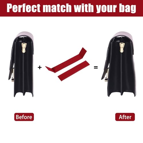 WOC Base Shaper de sac à main : insert portefeuille sur chaîne en feutre - 5