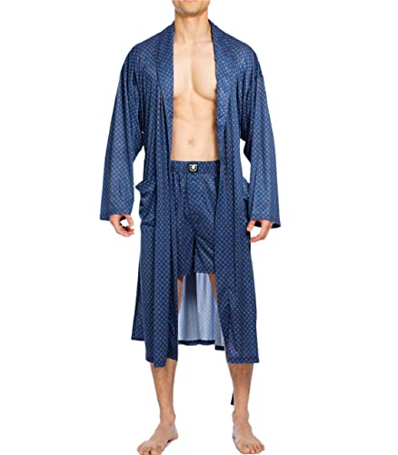 Stacy Adams Herren Schlafmantel Bademantel, Grün, Einheitsgröße Cover