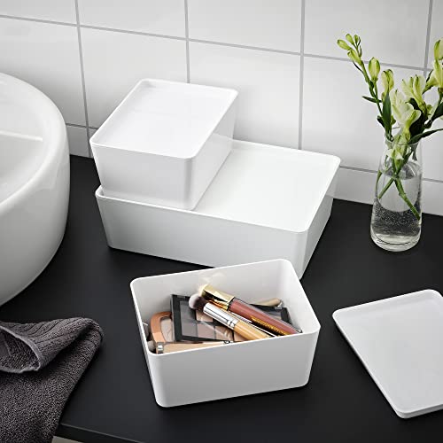 KUGGIS Boîte empilable blanche avec couvercle robuste ProTuning
