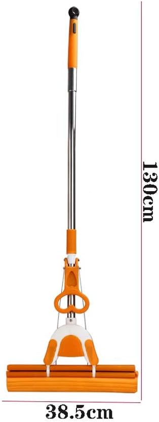 Bvdsg Home Kitchen PVA Sponge Mop, Super Absorbent PVA Foam Sponge Mop All Purpose Floor Cleaner