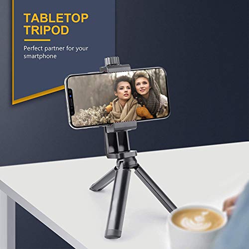 Cekay Mini Tabletop Tripod, Desktop Stand Compact Tripod for Smooth 4, Gimbal Stabilizer, Camera, Projector and Monopod, All Metal - Thumbnail 4