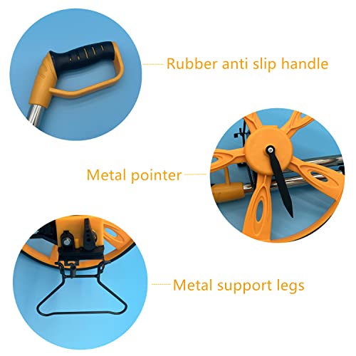 Distance Measuring Wheel With Marker Flag And Tape Measure, Collapsible Measuring Wheel With Canvas Carrying Bag #TOP3