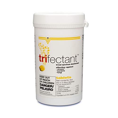 TOMLYN Trifectant Disinfectant Tablet, 50-Count