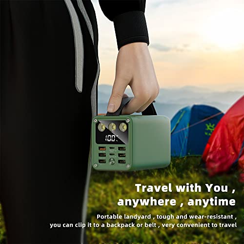 60000Mah High Capacity Power Bank Fast Charging 22.5W Max Pd 3.0 20W Portable Usb C Battery Packs With 7 Outputs & Lcd Display Battery Bank For Iphone, Samsung, Ipad ,Macbook & Outdoors Camping #TOP5