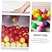 ifundom 20Pcs Lottery Balls Plastic Sphere Balls Party Accessory Decorative Game Props for Fundraisers Company Events Kindergarten Playroom