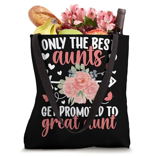Bolsa Tote Best Aunts Get Promoted To Great Aunt miniatura 4