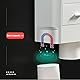 SKOFRI Toothbrush Holders for Bathrooms, 3 Cups Wall Mounted with Toothpaste Dispenser, Large Capacity Tray, Cosmetic Drawer and 4 Brush Slots with Cover Tooth Brush Holder Plastic, white Product Image 4