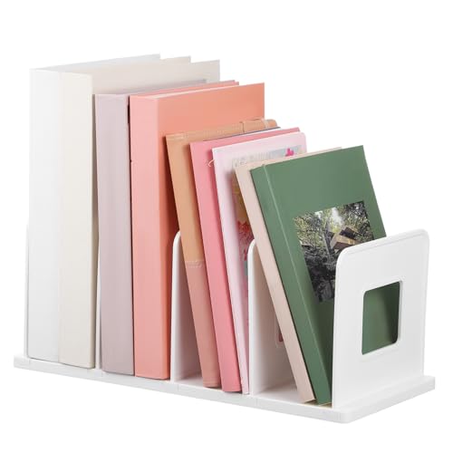 OSALADI Sturdy Vertical File Rack Binder Organizer for Desk Office Organization Binder Stand Holder Paper Organizer