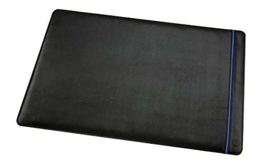Sous main bureau noir protection 61x41cm confort ecriture adulte
