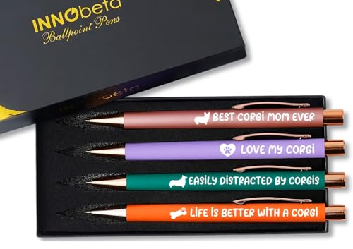 Stylos à bille Corgi InnoBeta idée cadeau pour Noël et anniversaires