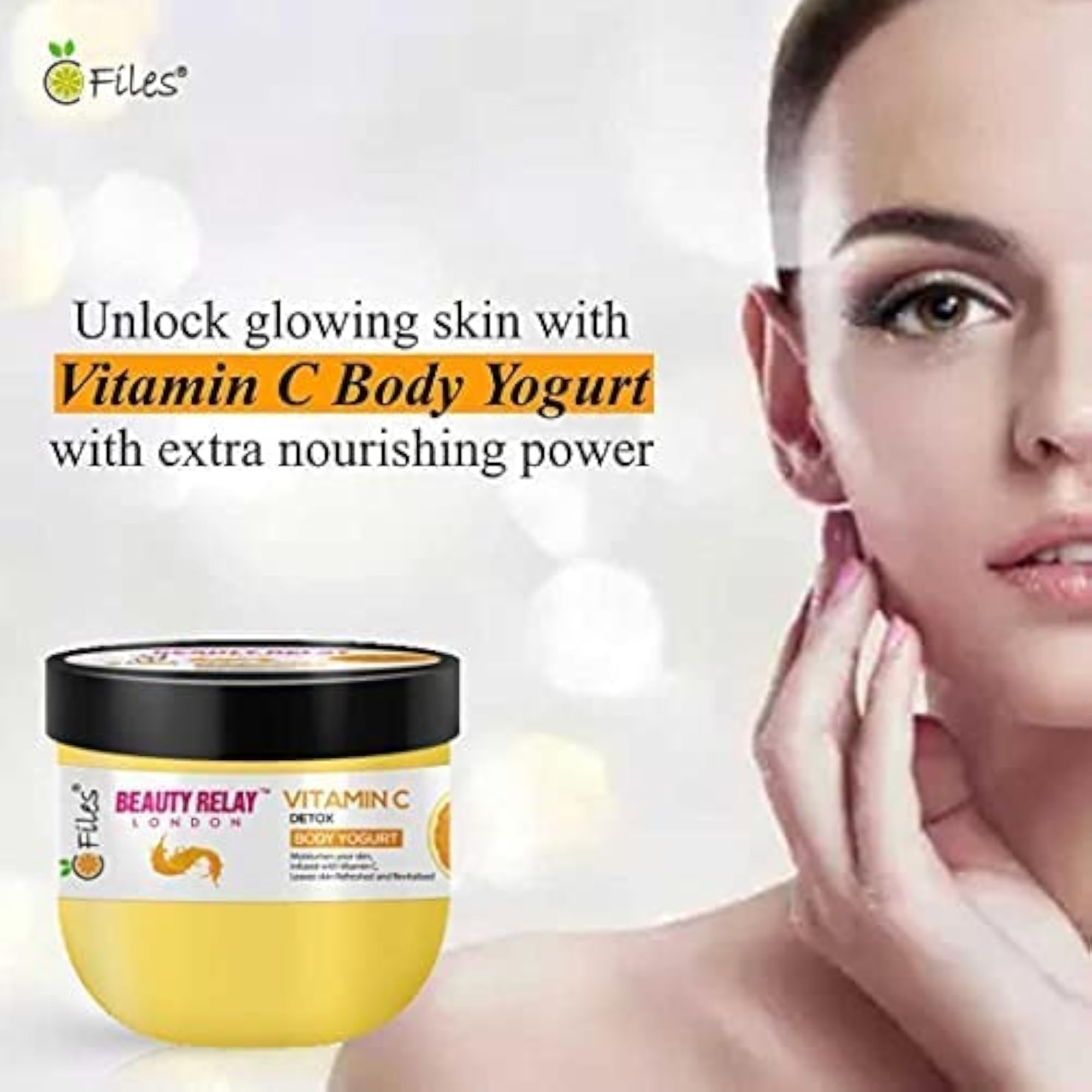 Vitamin C Detox Moisturizing Body Yogurt, 200g