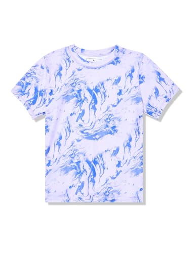 Image of Eddie Bauer Girls' Swim UPF 50+ Short Sleeve Sun Tee Rash Guard Shirt
