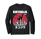 Magliette e Regali per Gatti Giapponesi Catzilla