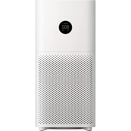 Xiaomi Mi Air Purifier 3C Luftreiniger mit optionaler iOS/Android App- und Sprachsteuerung (3-fach HEPA13-Filter, bis zu 320m³/h, bis zu 106m² Raumgröße, Filterwechselalarm, LED Display)