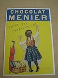  Générique Chocolat MENIER Dos - Bouisset - 10x15 cm Carte Postale