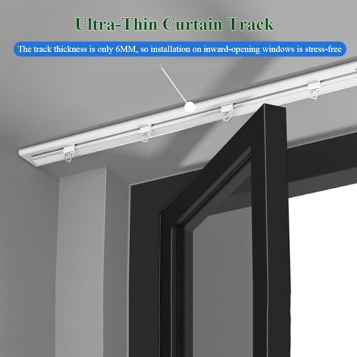 Plafonnier invisible ultra fin K rail simple de 85 cm blanc - 3