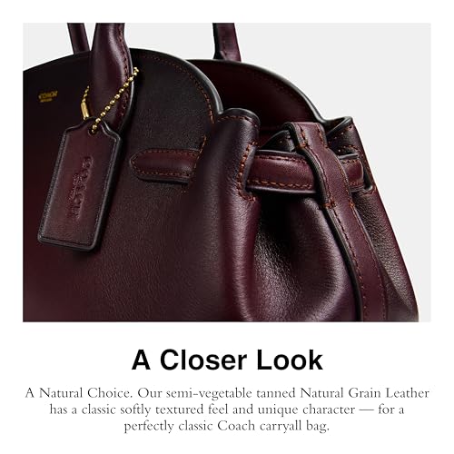 Coach Glazed Leather Empire Carryall 344