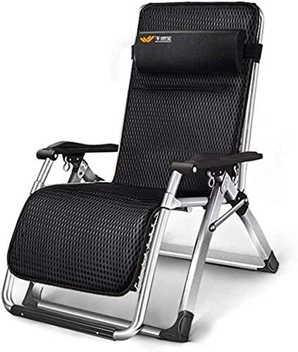 Tumbona plegable con almohada silla reclinable gravedad cero 8521