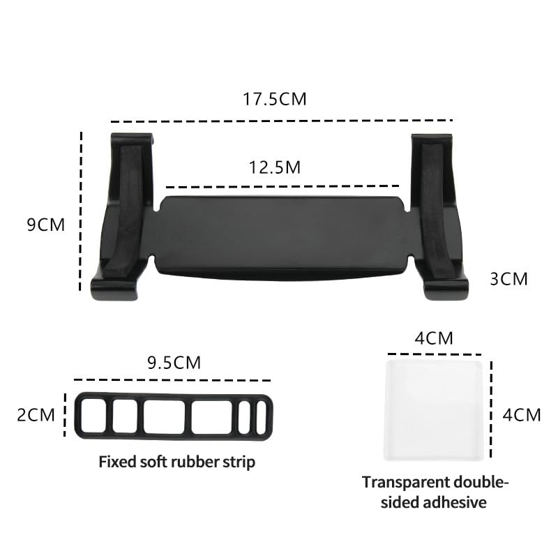 Supporto per altoparlante da auto per altoparlanti JBL Flip 6/Flip 5/Flip 4, staffa universale per altoparlante da cruscotto in metallo
