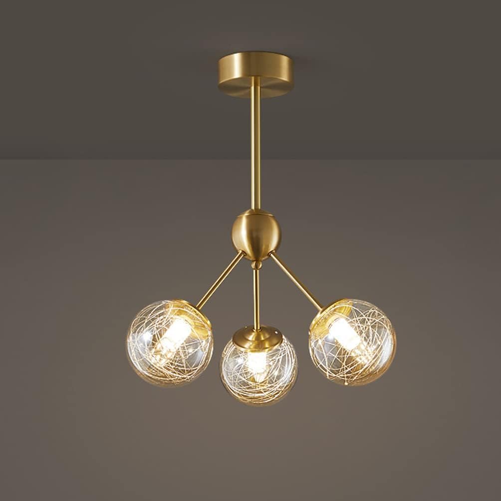 Boule de verre lustres suspendus pour en finir avec les salons sombres et mal éclairés