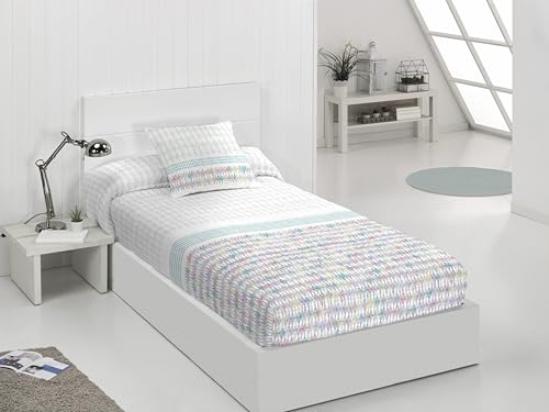 JVR | Edredón Ajustable 100% Poliester Tamaño 90 Suave y Transpirable – Edredón Extrasuave Premium con Diseño Moderno para Todas Las Estaciones