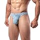 Summer Code Herren G String Tanga Männer Low Rise Micro Mesh Tanga Unterwäsche T-Back Unterhose mit Stretch, Grün, M