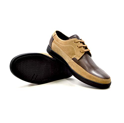 British Collection Bristol Men Leather and Suede Low Cut Lace up2