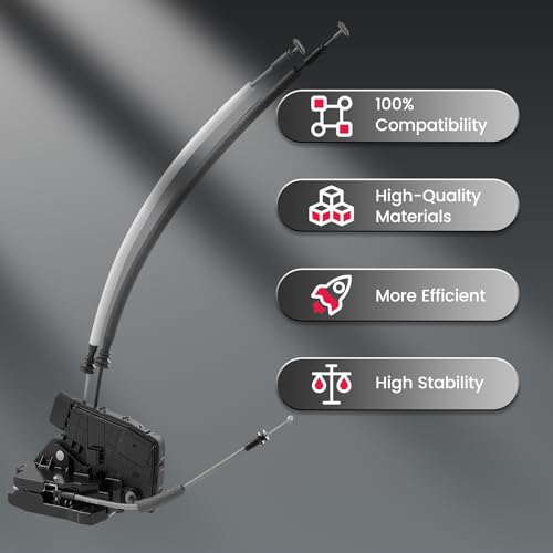 Image of SYERAL Front Left Driver Side Door Lock Latch Actuator Compatible with Hyundai Elantra 2015-2020 Replaces 81310F2030 DLA1595