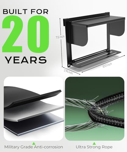 LC-dolida Foldable Phone Fence Mount w/ Sunshade - image 9