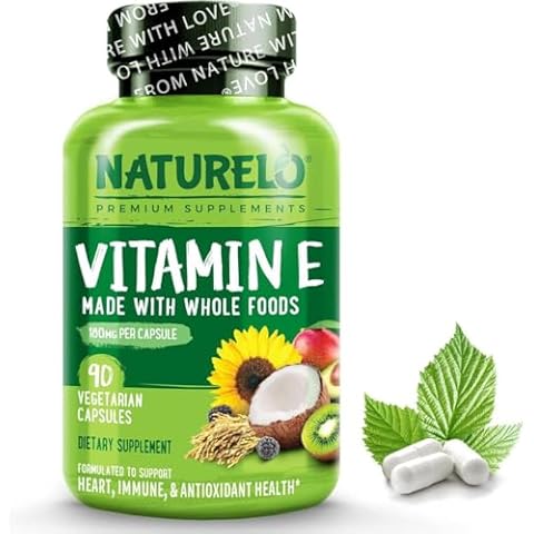 NATURELO Natural Vitamin E with Mixed Tocopherols Cover