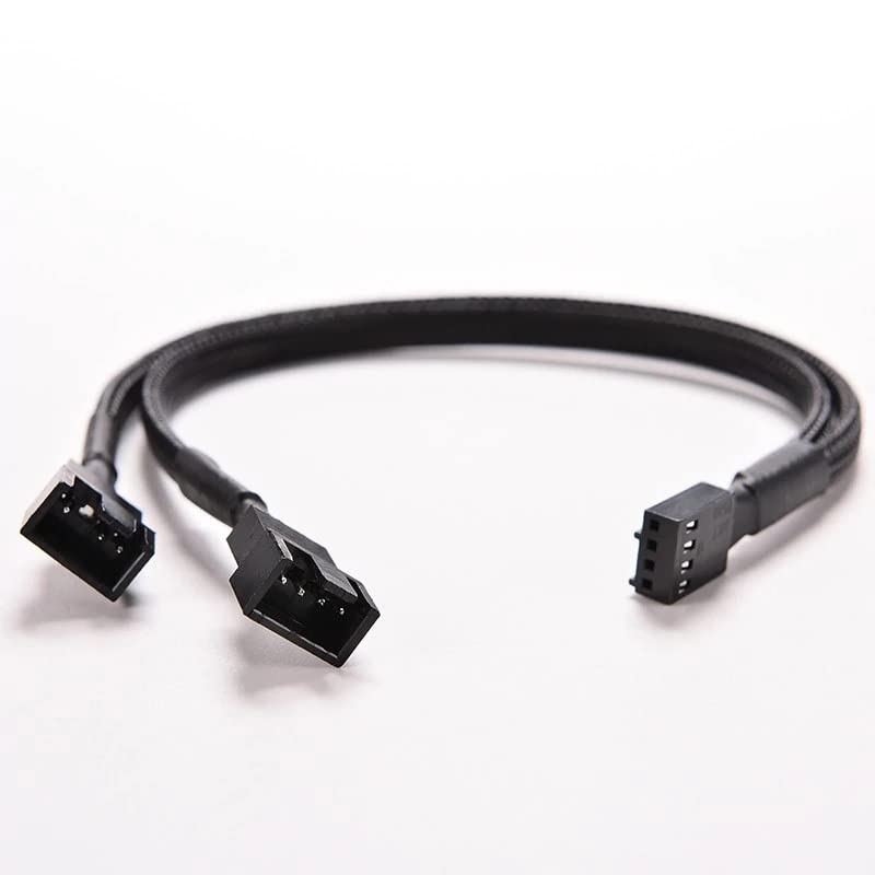 Câble de ventilation PC 4Pin RANY pour connecter deux ventilateurs sur une prise