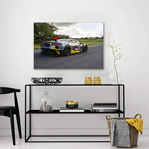 Tableau sur toile d'art moderne Super Race Car impression HD - 4