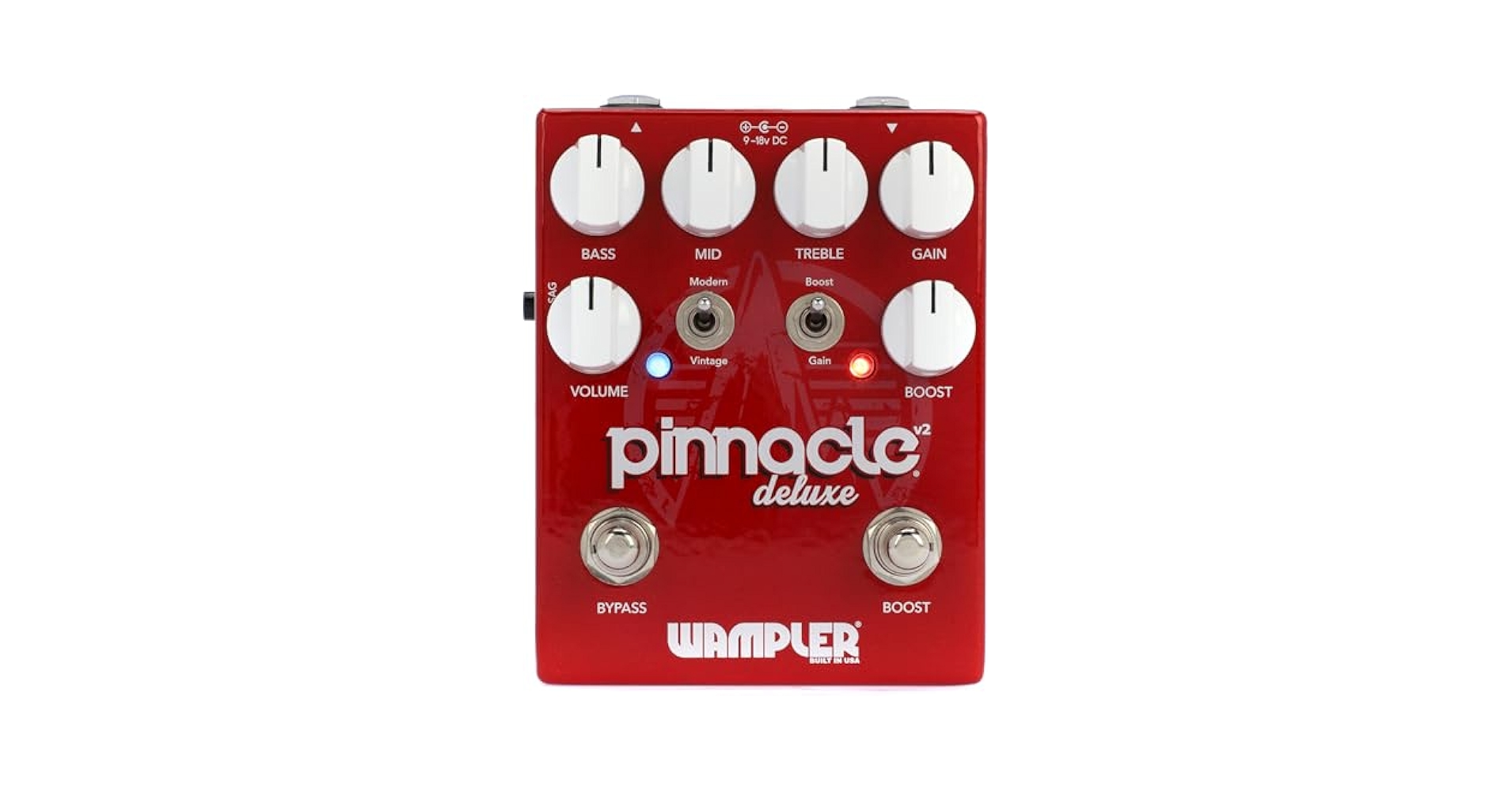 Amazon.com: Wampler Pinnacle Deluxe V2 Distortion Guitar