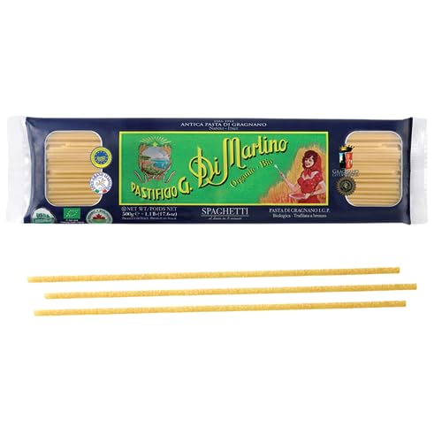 Pasta di Martino ' Especial ' Pasta Bio & Integral Paquete de 500 g (Bio Spaghetti)