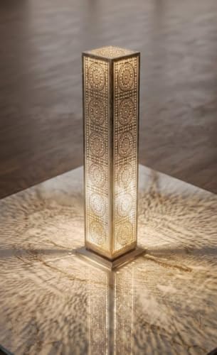 Image of Designer Laser Cut Floo.r Lam.p Metal Floor Lamps for Living Room Corner | Corner Floor Lamp | Column Floor Lamp